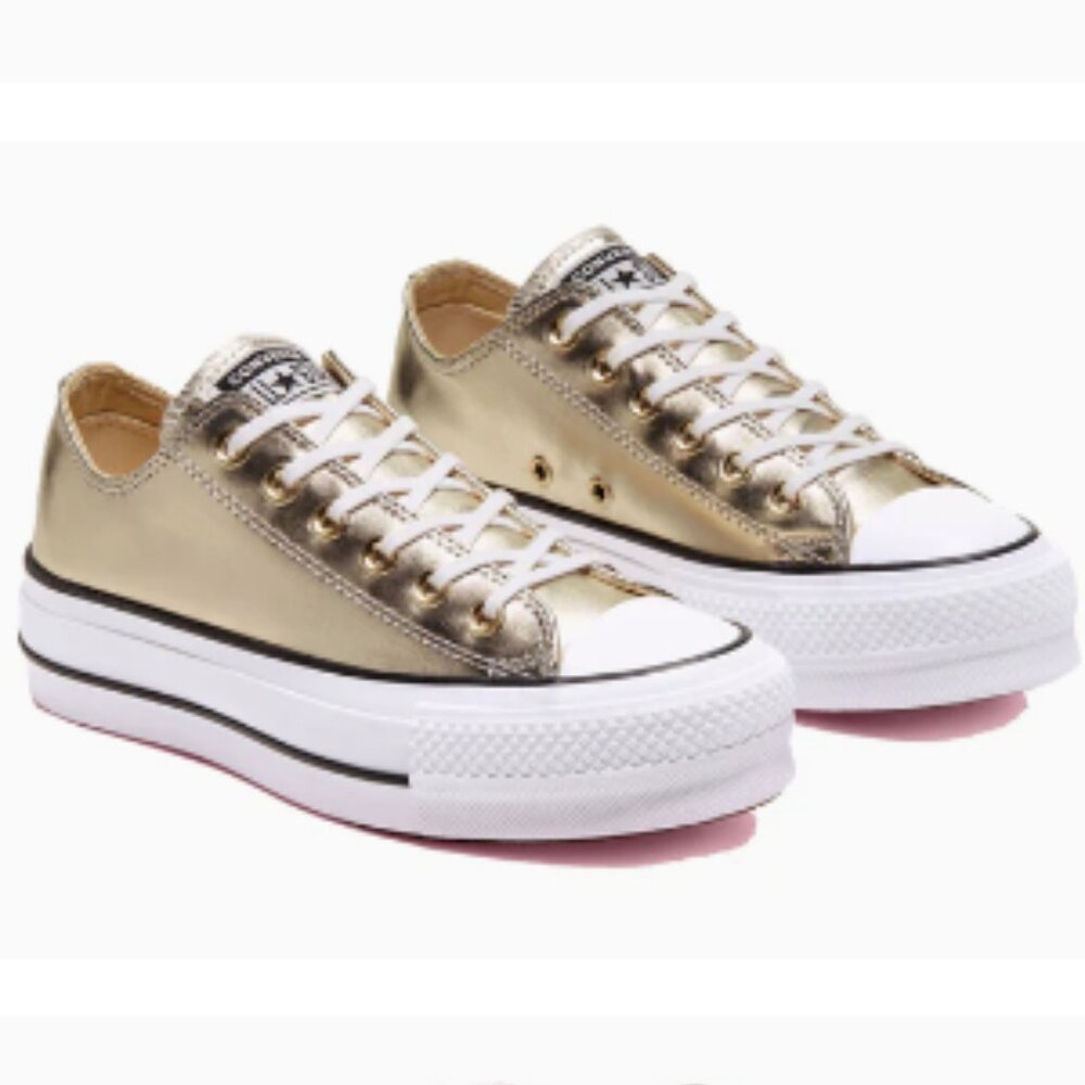 Converse Gold Athletic Shoes